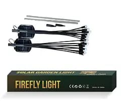 Світильники FireFly садові на сонячних батареях 10LED 70 см RGB 2 шт - мініатюра 4