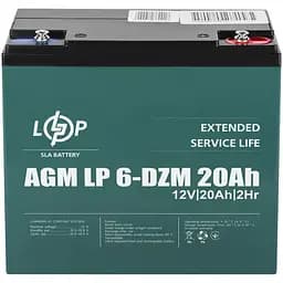 Аккумулятор LogicPower LP 6-DZM-20 Ah тяговый свинцово-кислотный