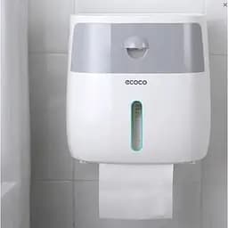 Тримач для туалетного паперу та рушників Ecoco з ящиком і  підставкою для телефону