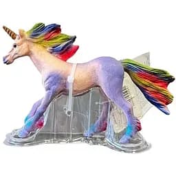 Фигурка Dino Toys Единорог, бегущий H65 голубой (Q9899-H65)