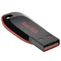 Флеш-накопичувач Sandisk USB 128GB Cruzer Blade USB 2.0 (SDCZ50-128G-B35) - мініатюра 2