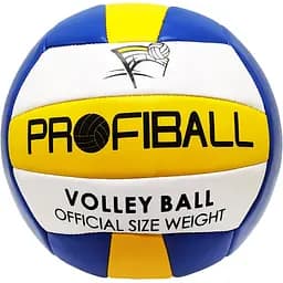 Мяч волейбольный Bambi 20.7 см сине-желтый (EV-3159(Blue-Yellow))