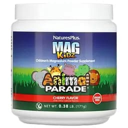 Магний для детей Nature's Plus Animal Parade MagKidz Вишня 171 г