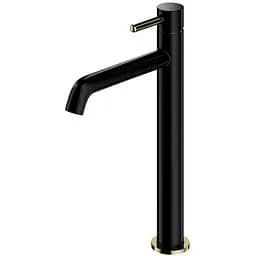 Змішувач для раковини Omnires Y black/gold (Y1212BLGL)