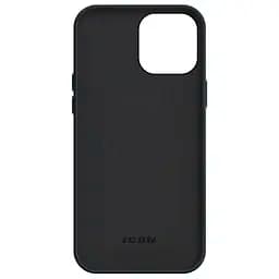 Силиконовый чехол для Apple iPhone 13 Pro Max, ICON2 Case, черный, противоударный, панель, защита всего корпуса, матовая поверхность Soft Touch, выступает над дисплеем, совместим с защитными стеклами и пленками, с микрофиброй, ArmorStandart (ARM60710) - мініатюра 2
