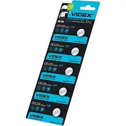 Батарейки Videx CR1220 литиевые 3V 5 шт.