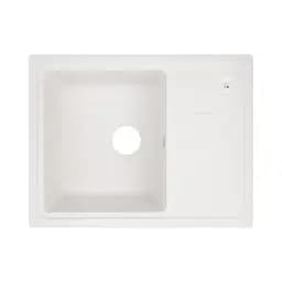 Кухонна мийка Lidz 620x435/200 WHI-01 (LIDZWHI01620435200), Білий