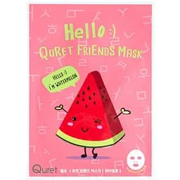 Маска для обличчя Quret Hello Friends заспокійлива 25 г
