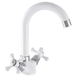 Змішувач для кухні Mixxus Omega 275 білий MI2767