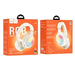 Навушники Hoco Bluetooth W48 Focus BT headphones білі - мініатюра 2