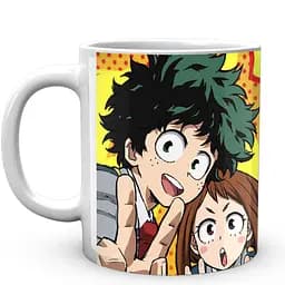 Кружка GeekLand Моя геройская академия My Hero Academia Деку, Урараку, Бакуго, Асуи и Киришима MHA 02.519 330 мл белая