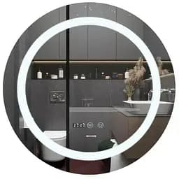 Дзеркало Mixxus Plain MC02-60 (годинник, LED-підсвічування, антизапотівання) (MI6012)