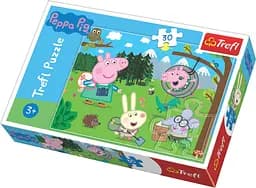 Набір Пазли - (30 елм.) - "Лісова експедиція" / Свинка Пепа