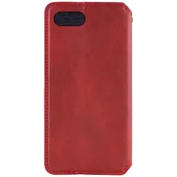 Шкіряний чохол-книжка GETMAN Cubic (PU) для Apple iPhone 7 / 8 / SE (2020) (4.7) Червоний - мініатюра 2