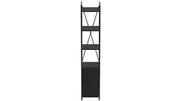 Етажерка 4/34 Серії Конект з тумбою 179x34x28 Чорний ДСП Сосна Кембра FRD-104465 - мініатюра 4