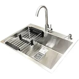 Комплект мойка + смеситель Romzha Arta Nova U-650 Max (A)