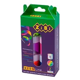 Акрилові фарби ZiBi Kids Line Neon 6 кольорів (ZB.6661)