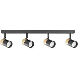 Светильник поворотный спот Zuma Line Fori GU10 4x50W IP20 черный