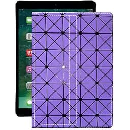Чохол StatusCASE з екошкіри для планшету Apple iPad Pro 10,5 2017 Фіолетовий ромб