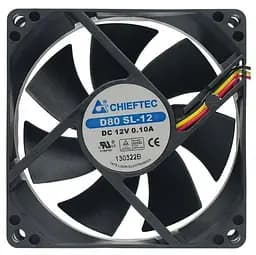 Вентилятор Chieftec Thermal Killer 80mm Black (AF-0825S) - мініатюра 2