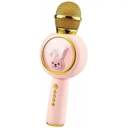 Мікрофон G-Toys Караоке Karaoke speaker X6 Pink, бездротовий - мініатюра 2