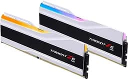 Модуль пам'яті G.Skill DDR5 64GB (2x32) Trident Z5 6400MHz RGB White (F5-6400J3239G32GX2-TZ5RW)