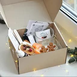 Набір для створення свічки Merry Christmas М SP2406 зі скляною ємністю - мініатюра 4