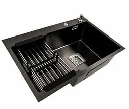Кухонна мийка Platinum HANDMADE 78*50С R (SP000041298) - мініатюра 4
