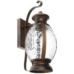 Светильник Brille настенный фасадный накладной GL-99 A BK/G