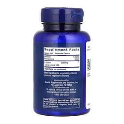 Амінокислота Life Extension L-Lysine 620 мг 100 капс - мініатюра 2