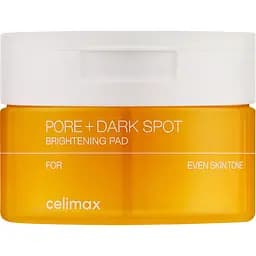 Пади для звуження пор Celimax Pore+Dark Spot Brightening Pad освітлюючі 40 шт. 100 мл - мініатюра 2