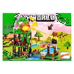 Конструктор детский My World Minecraft, 1155, (В ассортименте)