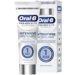 Зубна паста Oral-B Pro-3D White Clinical Intensive Whitening Яскравий блиск 75 мл 