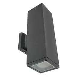 Світильник Brille фасадний E27 Black (AL-123/2)