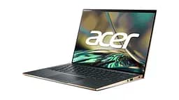 Ноутбук Acer Swift 5 SF514-56T 14' WUXGA IPS Touch, Intel i5-1240P, 16GB, F512FB, UMA, Win11H, зелений (NX.K0HEU.006) - мініатюра 3