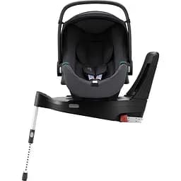 Автокрісло Britax Romer Baby-Safe 3 i-Size Midnight Grey, з платформою Flex Base, сіре (2000035083) - мініатюра 2