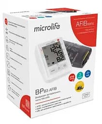 Тонометр Microlife BP B3 AFIB автоматичний з адаптером на плече