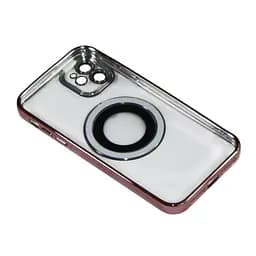 Магнітний чохол XON PhoneCase Magnetic для iPhone 11 (PCMC1111100P 8321) Рожевий/Прозорий - мініатюра 2