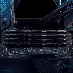 Модуль пам'яті для комп'ютера DDR5 64GB (2x32GB) 5200 MHz Beast Black Kingston Fury (ex.HyperX) (KF552C40BB2K2-64) - мініатюра 20