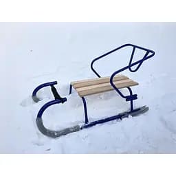 Санки Snower Сніжок сині - мініатюра 6