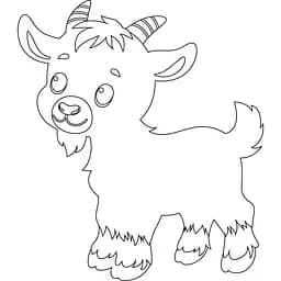 Роспись по холсту "Козлёнок" Art Craft 15106-AC 25х30 см