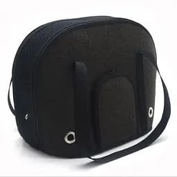 Сумка переноска Zoo-hunt Остин для кошек и малых пород собак №0 22х34х27 см коричневая