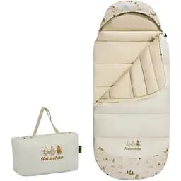 Спальник дитячий з капюшоном Naturehike B300 CNH22SD001 бежевий