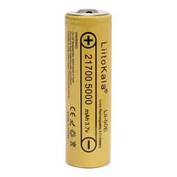Акумулятор 21700 LiitoKala 5000 mAh Li-ion (50E-JT) - мініатюра 3