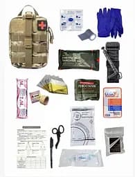 Аптечка укомплектована №9 в підсумку зі швидким скидом