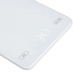 Ваги кухонні Adler AD 3177 white електронні/10кг/г; мл, унція/ USB type C/ автовимкнення/ скло - мініатюра 4