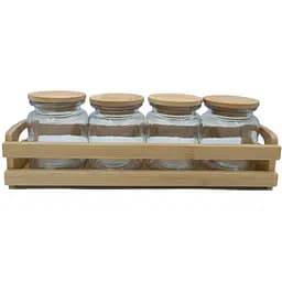 Набір ємностей для спецій Vittora 4 шт. по 250 мл (136107)