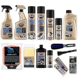 Універсальний набір для авто K2 з професійною автохімією (15 од.)(na_157)