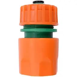 Муфта швидкоз'ємна Flo з водо-стопом для водяного шланга 1/2" (89003)