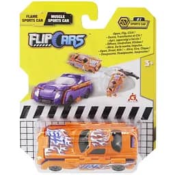 Машинка-трансформер Flip Cars 2 в 1 Спорткары Огненный спорткар и Мощный спорткар EU463875B-01